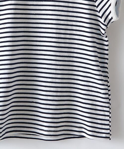 petit main / プティマイン Tシャツ | 透け衿つきTシャツ | 詳細5