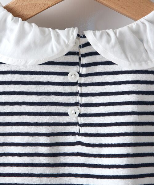 petit main / プティマイン Tシャツ | 透け衿つきTシャツ | 詳細6