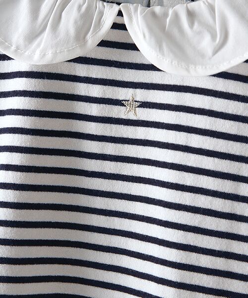 petit main / プティマイン Tシャツ | 透け衿つきTシャツ | 詳細7