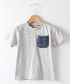 デニムポケットスラブTシャツ