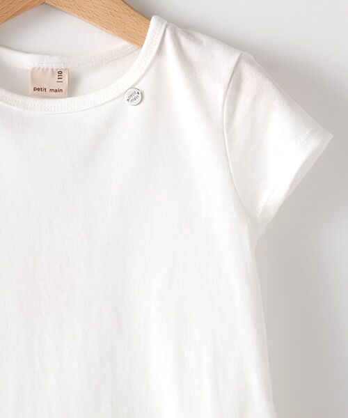 petit main / プティマイン Tシャツ | 花柄ペプラムTシャツ | 詳細2