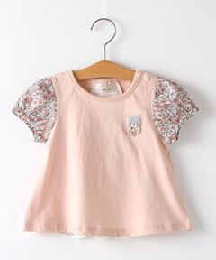 ネコお花Tシャツ