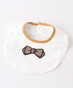 petit main / プティマイン スタイ・ビブ | おめかし蝶タイアップリケスタイ