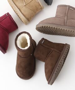 petit main / プティマイン ブーツ（ロング丈） | フェイクムートンブーツ