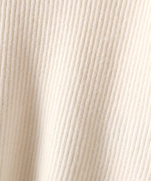 petit main / プティマイン ニット・セーター | 袖くるみボタンインナーニットTシャツ | 詳細1