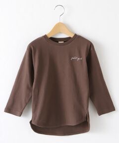 petit main / プティマイン Tシャツ | GIRLロゴTシャツ