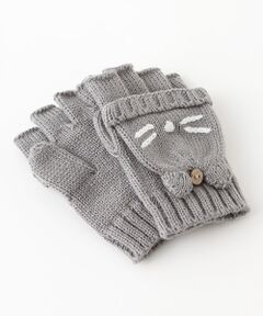 petit main / プティマイン 手袋 | ねこ2WAY手袋