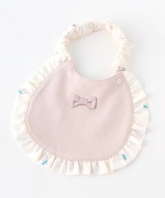 petit main / プティマイン スタイ・ビブ | 花柄フリルスタイ