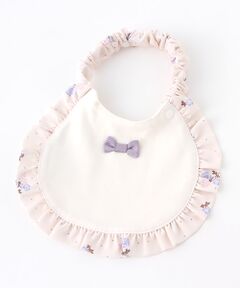 petit main / プティマイン スタイ・ビブ | 花柄フリルスタイ