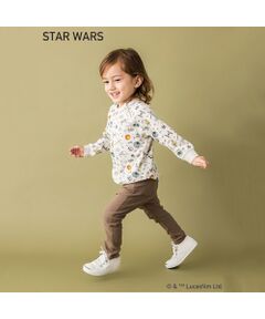 【STAR WARS】 総柄Tシャツ