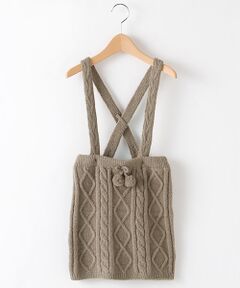 petit main / プティマイン サロペット・オールインワン | ニットサロペット