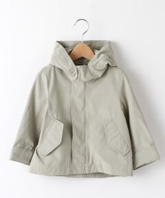 petit main / プティマイン ミリタリージャケット・コート | Aラインフーデットコート