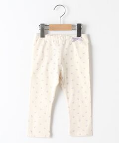 petit main / プティマイン レギンス・スパッツ | リボンつき7分丈レギンス