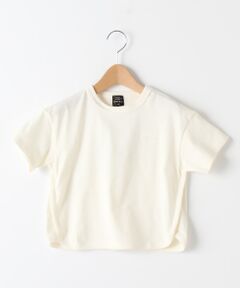 オーガニックコットン 裾ラウンドカットTシャツ