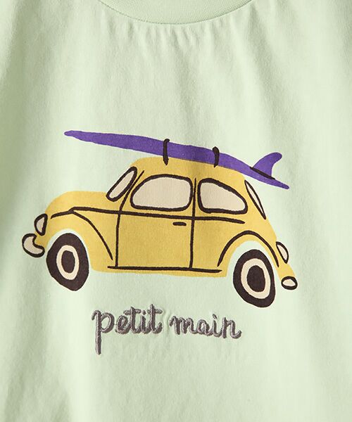 petit main / プティマイン Tシャツ | レトロカープリントTシャツ | 詳細6