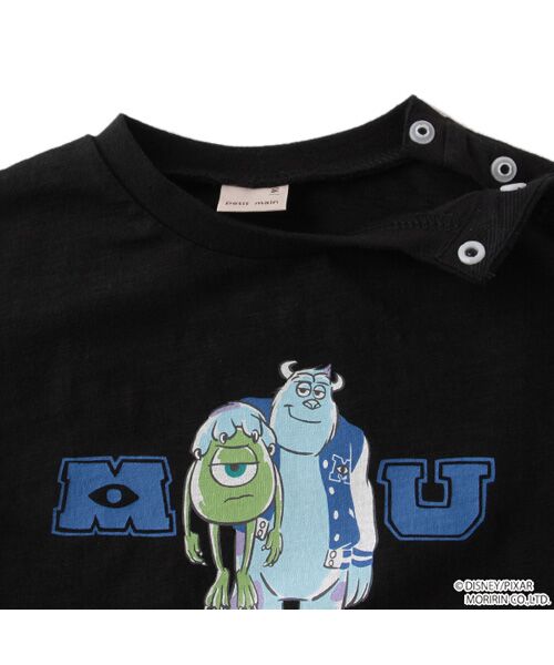 petit main / プティマイン Tシャツ | 【DISNEY/PIXAR】 モンスターズ・インク デザイン グラフィックプリントTシャツ | 詳細2