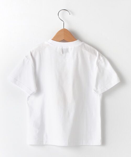 petit main / プティマイン Tシャツ | オーガニックコットン 動物アルファベットTシャツ | 詳細1