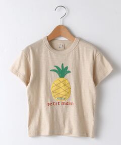 南国シアーアップリケTシャツ