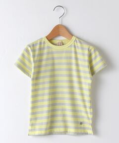 petit main / プティマイン Tシャツ | 接触冷感 ボーダー柄Tシャツ