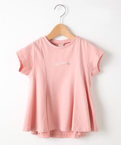 チビロゴAラインタックTシャツ