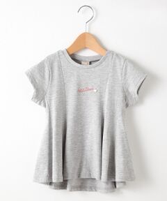 チビロゴAラインタックTシャツ