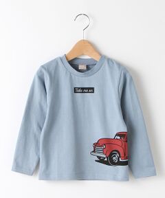 車プリントTシャツ