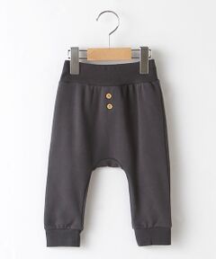 petit main / プティマイン チノ・ワークパンツ | 前ボタンのびのび腹巻パンツ