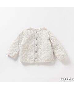 petit main / プティマイン レザーブルゾン・ジャケット | 【DISNEY】 ミッキーマウスデザイン キルトジャケット