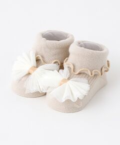 petit main / プティマイン ソックス | チュールリボンメロウカップソックス