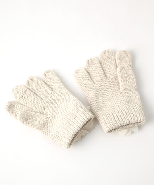 petit main / プティマイン 手袋 | チュールフラワー手袋 | 詳細1