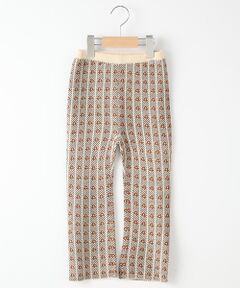 petit main / プティマイン その他パンツ | マシンウォッシャブル ニットロングパンツ