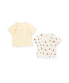 petit main / プティマイン ロンパース | 【弱酸性】短肌着