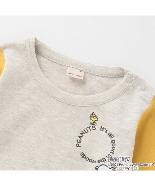 セール Peanutsコラボ スヌーピーキャンプtシャツ Tシャツ Petit Main プティマイン ファッション通販 タカシマヤファッションスクエア