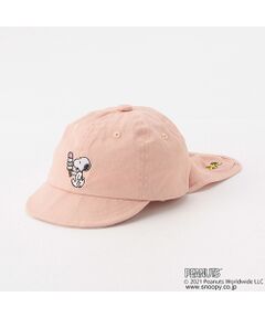 petit main / プティマイン ハット | 【PEANUTSコラボ】 スヌーピー刺しゅうキャップ