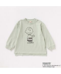 【PEANUTSコラボ】 キャラクタープリントTシャツ