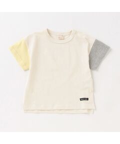 袖配色Tシャツ