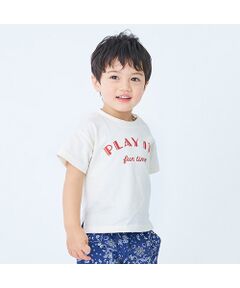 オーガビッツ ロゴプリントTシャツ