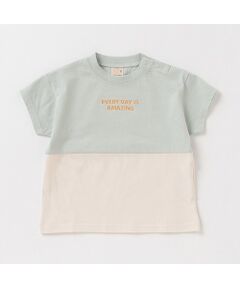 リサイクルコットンバイカラーTシャツ