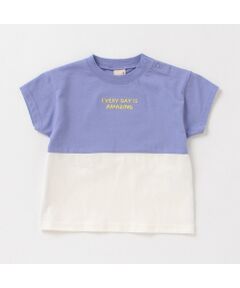 リサイクルコットンバイカラーTシャツ