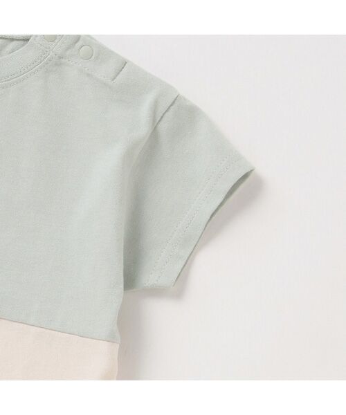 petit main / プティマイン カットソー | リサイクルコットンバイカラーTシャツ | 詳細5