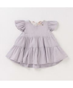 petit main / プティマイン その他トップス | コットンワッシャーティアードチュニック