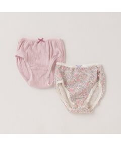 オーガニックコットン GIRLショーツ2枚セット