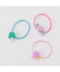 petit main / プティマイン ヘアゴム・シュシュ | アソートヘアポニー3個セット