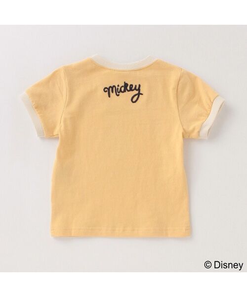 petit main / プティマイン カットソー | 【DISNEY】ミッキーマウスデザイン リンガーTシャツ | 詳細1