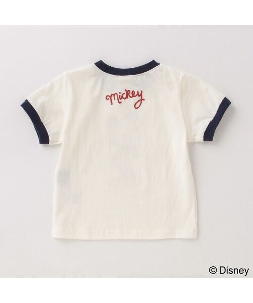 petit main / プティマイン カットソー | 【DISNEY】ミッキーマウスデザイン リンガーTシャツ | 詳細2