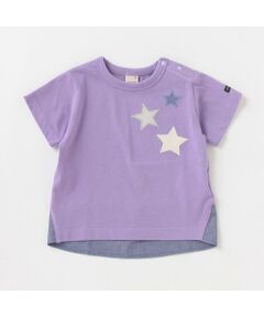 星パッチワークTシャツ