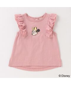 【DISNEY】ミニーマウスデザイン Tシャツ