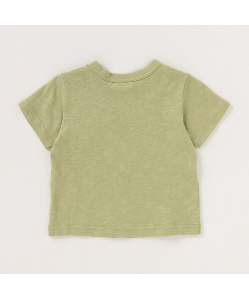 petit main / プティマイン Tシャツ | 【おさるのジョージ】デニムポケットTシャツ | 詳細1