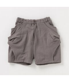 petit main / プティマイン ショート・ハーフ・半端丈パンツ | サイドリボンハーフパンツ