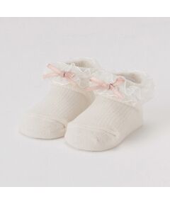 petit main / プティマイン ソックス | オーガンジーフリルカップソックス